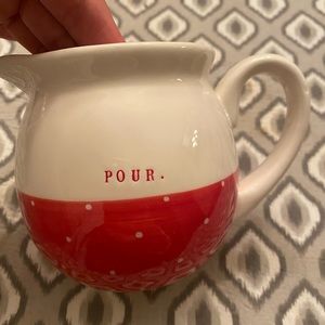 Rae Dunn Christmas pitcher